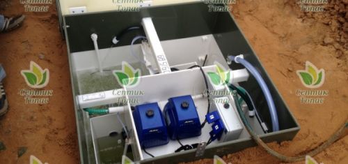 Монтаж септика Топас 6 Long Пр под ключ