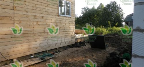 Монтаж септика Топас 6 Long ПР